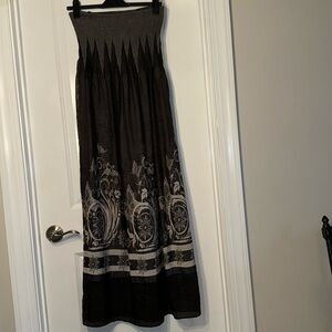 LAPIS DRESS! Black and grey color. One size fits all.